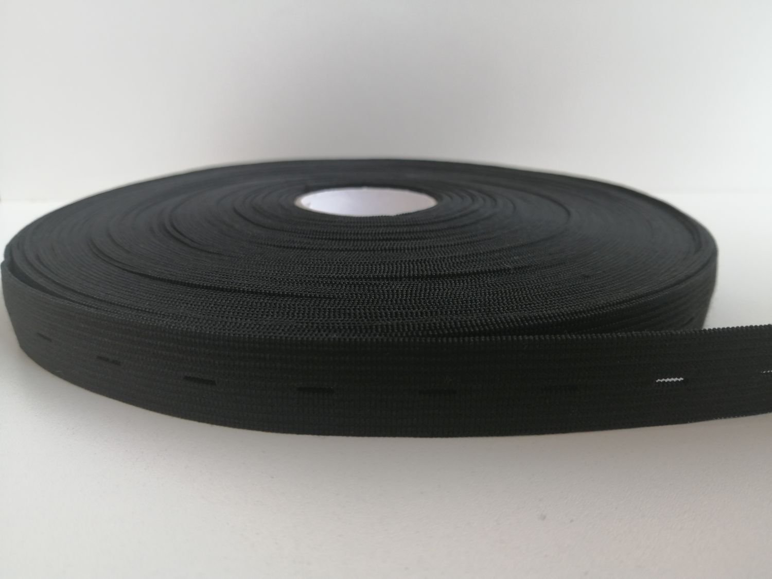 Elástico Caseado Preto 18mm caseadopreto18mm