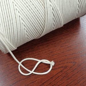 Cordão Algodão Suave 3mm