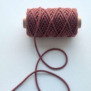 Cordão Entrançado Multicolor W Vermelho/Verde