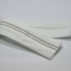 Fita Cós Costurado Galão Borracha 50mm Branco 1 Fita Cós Borracha Dupla Galão Branco